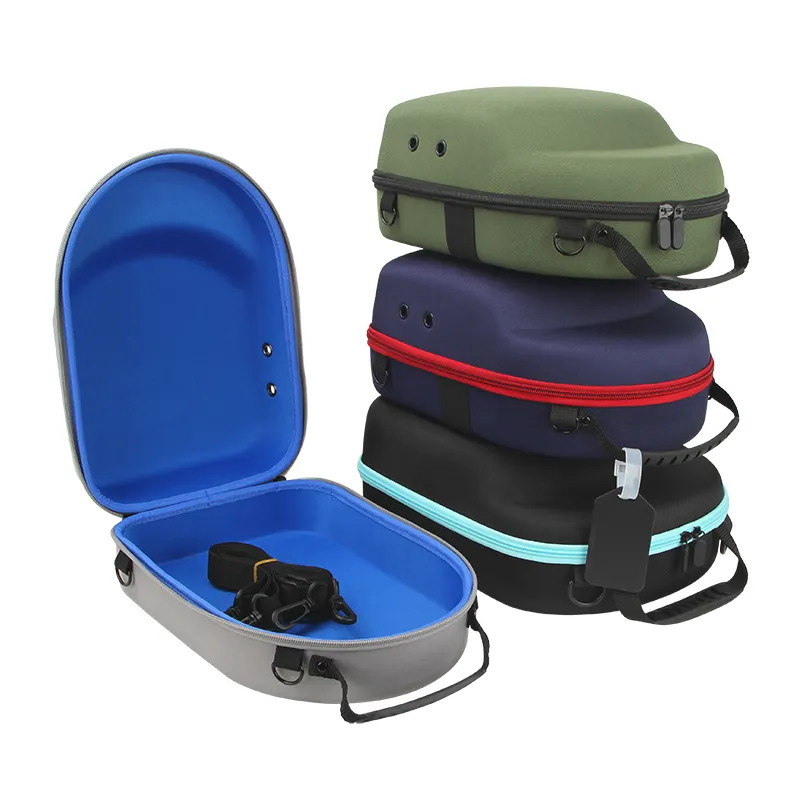 Fabricantes de diseño personalizado Venta caliente Eva Béisbol Sombrero portátil Cajas de almacenamiento Eva Cap Case Carrying Carrier Travel Case Bag