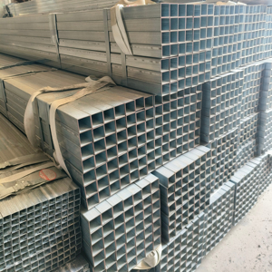 A36 mạ kẽm thép ống vuông 25x25 50x50 <span class=keywords><strong>40x60</strong></span> hình chữ nhật ống 6m chiều dài erw hàn cho hàng rào xây dựng - Product Image 2