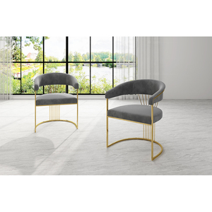 Nouveau design de <span class=keywords><strong>chaise</strong></span> rembourrée en velours <span class=keywords><strong>noir</strong></span> et métal doré de style moderne <span class=keywords><strong>chaise</strong></span> de salon <span class=keywords><strong>chaise</strong></span> de salle à manger d'appoint pour la maison hôtel - Product Image 4