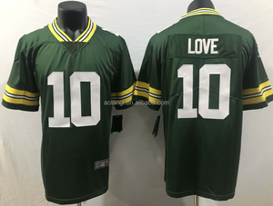 เสื้อฟุตบอลแบบกำหนดเอง<span class=keywords><strong>ส</strong></span>ไตล์กรีนเบย์แพคเกอร์<span class=keywords><strong>ส</strong></span> พร้อมชื่อและหมายเลขส่วนตัว เสื้อสำหรับวันแข่งขัน ระ<span class=keywords><strong>บา</strong></span>ยอากาศได้ดี ขายส่งจำนวนมาก<span class=keywords><strong>ส</strong></span>ำหรับผู้ชาย  UK EU - Product Image 2