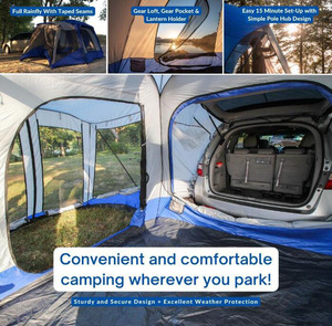 HOTO <span class=keywords><strong>4x4</strong></span> hors route camping pliable extension Suv coffre <span class=keywords><strong>hayon</strong></span> voiture arrière camping-car remorque pick-up camion <span class=keywords><strong>tente</strong></span> - Product Image 6