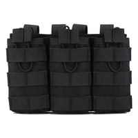 Sac tactique MOLLE personnalisé en usine de haute qualité pour talkie-walkie, système radio, pochette pour chargeur AR, accessoires de chasse