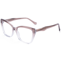 Lunettes de vue unisexes Elan Optical YB6202, monture œil de chat, monture complète, en acétate infusé de parfum naturel, pour myopie