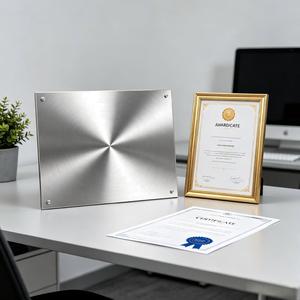 Feuille d'aluminium blanche brillante personnalisable pour transfert thermique par sublimation, 8x10, 8x12, 11x14, 12x18 pouces, pour la décoration intérieure - Product Image 6