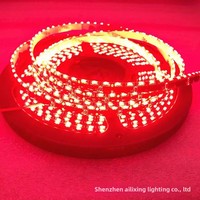 Bande LED SMD335 à émission latérale 5m 12V 120 LED/m IP20 5mm 8mm Ra80 CRI 3000K/4000K/6000K Dimmable pour rétroéclairage TV voiture et maison