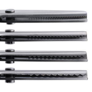 Lu Ban's Work Tailor <b>Scissors</b> Stainless Steel 8 Inch Wavy Edge For Fabric Pattern <b>Sewing</b> DIY Craft Cutting - Product Image 2