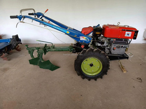 Mini-tracteur agricole à deux roues, motoculteur rotatif manuel, tracteurs agricoles multifonctionnels - Product Image 4