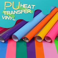 Qualité coréenne Easy Weed HTV Rolls Iron-On Textile Flex Film PU Transfert de Chaleur Vinyle pour T-shirts Vêtements Papier Élevé Échantillon Gratuit