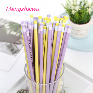 <span class=keywords><strong>Tienda</strong></span> de Papelería en Línea de Francia, Venta Caliente, 50 Piezas/caja, Lápices Kawaii para Niños, Lápices de Madera Simples 2B para Estudiantes Escolares - Product Image 3