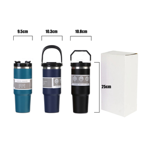 ZY 30oz logo personnalisé <span class=keywords><strong>protecteur</strong></span> de glace tasse portable grande capacité tasse voiture thermos tasse 304 bouteille d'eau en acier inoxydable - Product Image 5