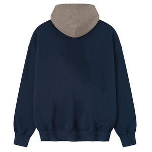 Áo Thun Lông Cừu Bông Poly Dày Tùy Chỉnh Lụa Màn Hình In Ấn <span class=keywords><strong>New</strong></span> <span class=keywords><strong>York</strong></span> Thể Thao Phù Hợp Hải Quân Áo Thun Của Nam Giới Hoodies Và Áo Nỉ - Product Image 3