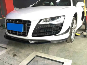 <span class=keywords><strong>R8</strong></span> BodyKit fibre de carbone voiture Regula pare-chocs avant séparateur de lèvre convient pour <span class=keywords><strong>Audi</strong></span> <span class=keywords><strong>R8</strong></span> <span class=keywords><strong>v8</strong></span> V10 Gen 1 2008-2015 - Product Image 2