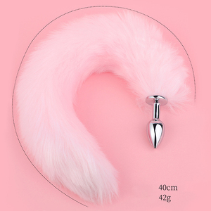 <span class=keywords><strong>Plug</strong></span> <span class=keywords><strong>Anal</strong></span> Queue de Renard en Métal Acier Inoxydable avec Douce Queue en Fausse Fourrure, Jouet Sexuel Adulte pour Cosplay Jeu de Rôle, pour Femmes, Hommes et Couples - Product Image 6