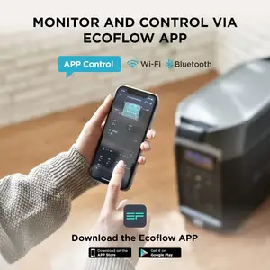 ECOFLOW DELTA Pro Portable Home Battery Expandable Portable Power Station 3.6kWh-25kWh