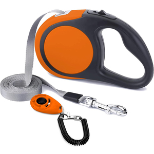 Nibao <strong>Retractable</strong> No-Tangle Extendable <strong>Dog</strong> <strong>Lead</strong> with <strong>Strong</strong> Nylon Tape for Large <strong>Dogs</strong> up to 50Kgs - Product Image 1