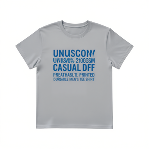T-Shirt Unisex 210GSM 100% Cotone, Casual con Stampa DTF, Traspirante e Resistente, Maglietta da Uomo - Product Image 2