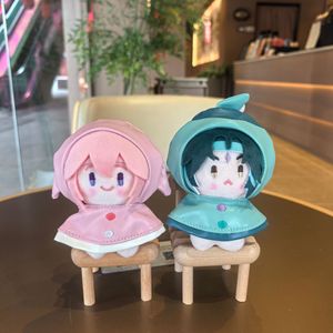 Nouveau Genshin Impact : Pendentif en peluche mobile, figurine en peluche des Huit Dieux du Ciel avec manteau imperméable, porte-clés et breloque de sac - Product Image 4