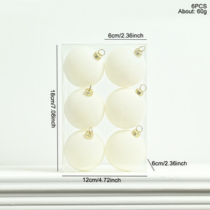 2025 alta calidad al por mayor portátil árbol de Navidad decoración Durable impermeable bolas de Navidad ornamento - Product Image 5