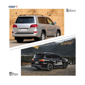 GBT LX570 Kit de conversión Actualización de luz de parachoques de faro para 2008-2015 A <span class=keywords><strong>2016</strong></span> <span class=keywords><strong>Lexus</strong></span> LX570 Black Edition <span class=keywords><strong>Lexus</strong></span> <span class=keywords><strong>570</strong></span> Kit de carrocería - Product Image 4