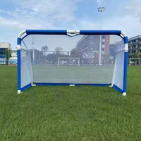 But de football pliable en aluminium, cadre d'entraînement portable pour enfants et adultes, intérieur/extérieur