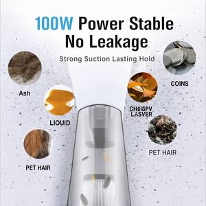 Poland Stock 100W Car Vacuum <b>Cleaner</b> 3500Pa High Power Handheld Auto Vacuum EU Fast Dropshipping with Storage <b>Bag</b> - Product Image 2