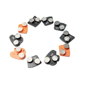 Diamond Block Polish ing Diamond Polish Tools Vakuum gelötetes Diamant schleifen für Betonboden