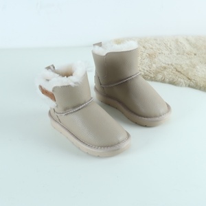 <span class=keywords><strong>Bottes</strong></span> d'hiver en peau de mouton véritable pour enfants, imperméables et antidérapantes-<span class=keywords><strong>20</strong></span> °C, chaudes, pour enfants. - Product Image 4