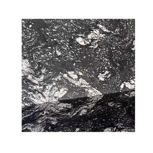 Bloc de granit noir nuage, haute qualité, naturel, poli, pour la maison, l'hôtel, le bureau, design moderne, prix bas disponible, Inde Natraj - Product Image 1