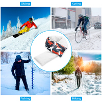 Popular Winter Keep Warm Rechargeable Safety Carbon Fiber Heating Scarf Neck Scarf Women Neck Electric Thermal Usb Heated Scarf