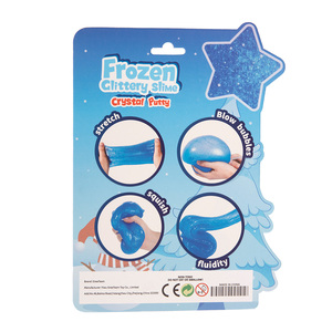 Venta caliente <span class=keywords><strong>Frozen</strong></span> Glittery Slime Diy Más estiramiento y fluidez Crystal Putty Toys - Product Image 6