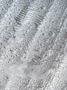 Refroidissement économie d'énergie feuille d'aluminium AC couvre isolation thermique extérieure climatiseur protecteur soleil <span class=keywords><strong>vent</strong></span> Bug déflecteur - Product Image 5