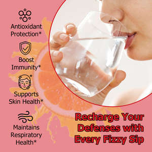 Private Label Vitamin C and Zinc Tablets with Vitamin C Boosts Immunity Acts as Powerful Antioxidant Antioxidant Protection - Product Image 4