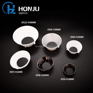 غطاء مضاد للوهج ، إضاءة تجارية من الكمبيوتر ، إضاءة بصرية من مواد بلاستيكية ليد ، عاكسات دائرية ، عاكس ليد كوب - Product Image 4