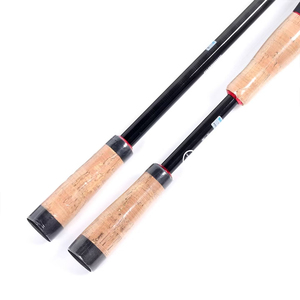 <span class=keywords><strong>Canne</strong></span> à pêche <span class=keywords><strong>SHIMANO</strong></span> 20 Majestic de niveau débutant avec poignée en liège EVA, anneaux de guidage O-Ring et porte-hameçon pour la pêche en mer et en eau douce (combo leurre) - Product Image 6