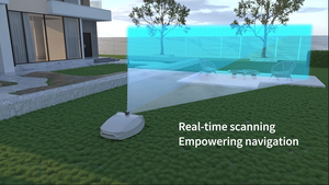 Датчик для внутреннего/наружного помещения AS5000 AKUSENSE IP65 с твердотельным массивом 10 Гц DTOF LiDAR 50 м, датчик положения 10 Гц - Product Image 3