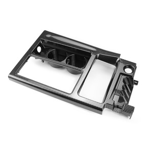 Chevrolet Corvette Carbon Fiber Dash Frame Panel Manual Shift Control <b>ABS</b> Material - Product Image 4