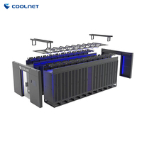 Centro de Datos Modular Prefabricado Todo en Uno Coolnet con Contención de Pasillos Fríos/Calientes y Monitoreo Inteligente DCIM