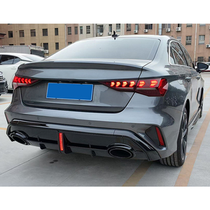 Kit carrosserie sport avant et arrière 2025 avec feux antibrouillard pour <span class=keywords><strong>Audi</strong></span> A3 – Amélioration et modification de voiture 2021-2024 - Product Image 6