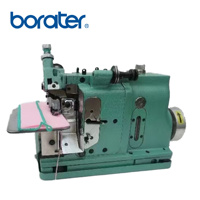 Machine à coudre surjeteuse industrielle B-30 Merrow, machine à ourler les écussons pour la fabrication d'emblèmes et de patchs tissés pour uniformes scolaires