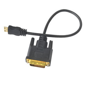 Câble adaptateur Mini HDMI vers DVI 24+1 mâle 0,3 m pour connexion HDMI d'ordinateur portable - Product Image 4