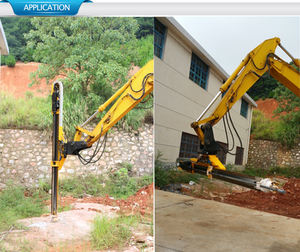 Máy khoan đá gắn thủy lực, phụ kiện mini, dùng trên giàn khoan đào - Product Image 6