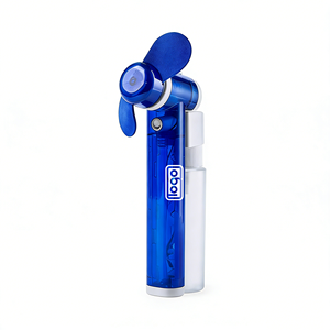 Ventilateur brumisateur portatif mini avec pales en mousse et bouteille d'<span class=keywords><strong>eau</strong></span> amovible, alimenté par piles sèches, jouet pour enfants - Product Image 2