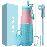 Cadeaux d'affaires créatifs, bouteille d'eau en acier inoxydable à isolation sous vide, légère, écologique, bouteille d'eau bohème, impression UV