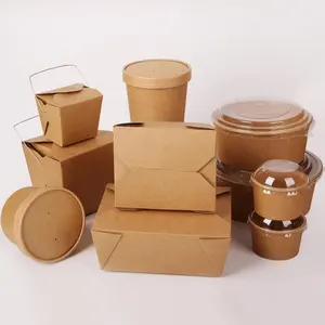 Biodegradable Takeaway Box Biodegradable Emballage Alimentaire Fast Food Takeaway Box