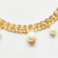 Collier pour chien et chat, bijoux en perles élégants