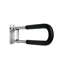 Barre d'appui de sécurité pour toilettes, pliable et réglable en aluminium, pour personnes handicapées et âgées, support d'aide pour la salle de bain à domicile
