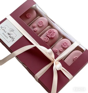 Empaque Sostenible para Ventanas de Exhibición con 5 Secciones para Productos de Panadería, Confitería y Postres - Product Image 5