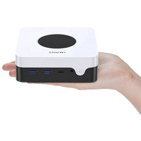 CHUWI LarkBox X, Mini PC Potente con Intel Core I3-1220P de 10 Núcleos, RAM DDR4, Almacenamiento SSD, Windows 11 Pro, Económico para Uso Empresarial