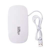 Offre Spéciale MINI lampe à LED UV 6W sèche-ongles câble USB Portable semi-durci Gel autocollant pour ongles Mini lampe UV pour ongles