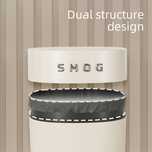 Household Office Desktop Plastic Pressing Type Plastic <strong>Trash</strong> Bin With Lid <strong>Trash</strong> Bin Storage Bin <strong>Small</strong> <strong>Trash</strong> Can - Product Image 5